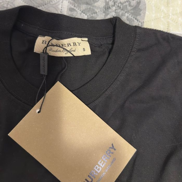 Черна тениска Burberry