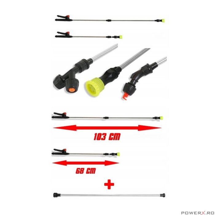 Pompa de stropit, vermorel 16 litri Verke