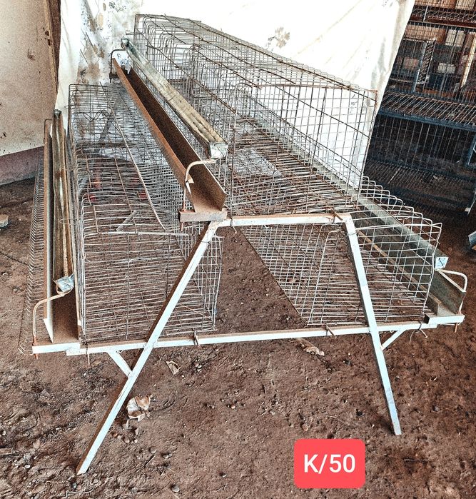 Товукларни саноат усулида бокиш учун кафаслар (катаклар)