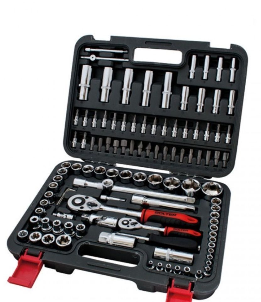 Гидоре BOLTER 108 pcs Dr. Socket set