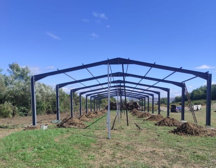 Vand hala 10x25x4h pt depozitat cereale