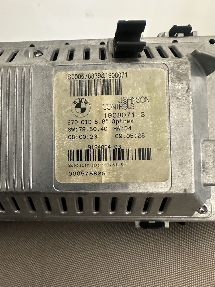 Дисплей БМВ Х5 Е70 навигация CCC екран X5 E70