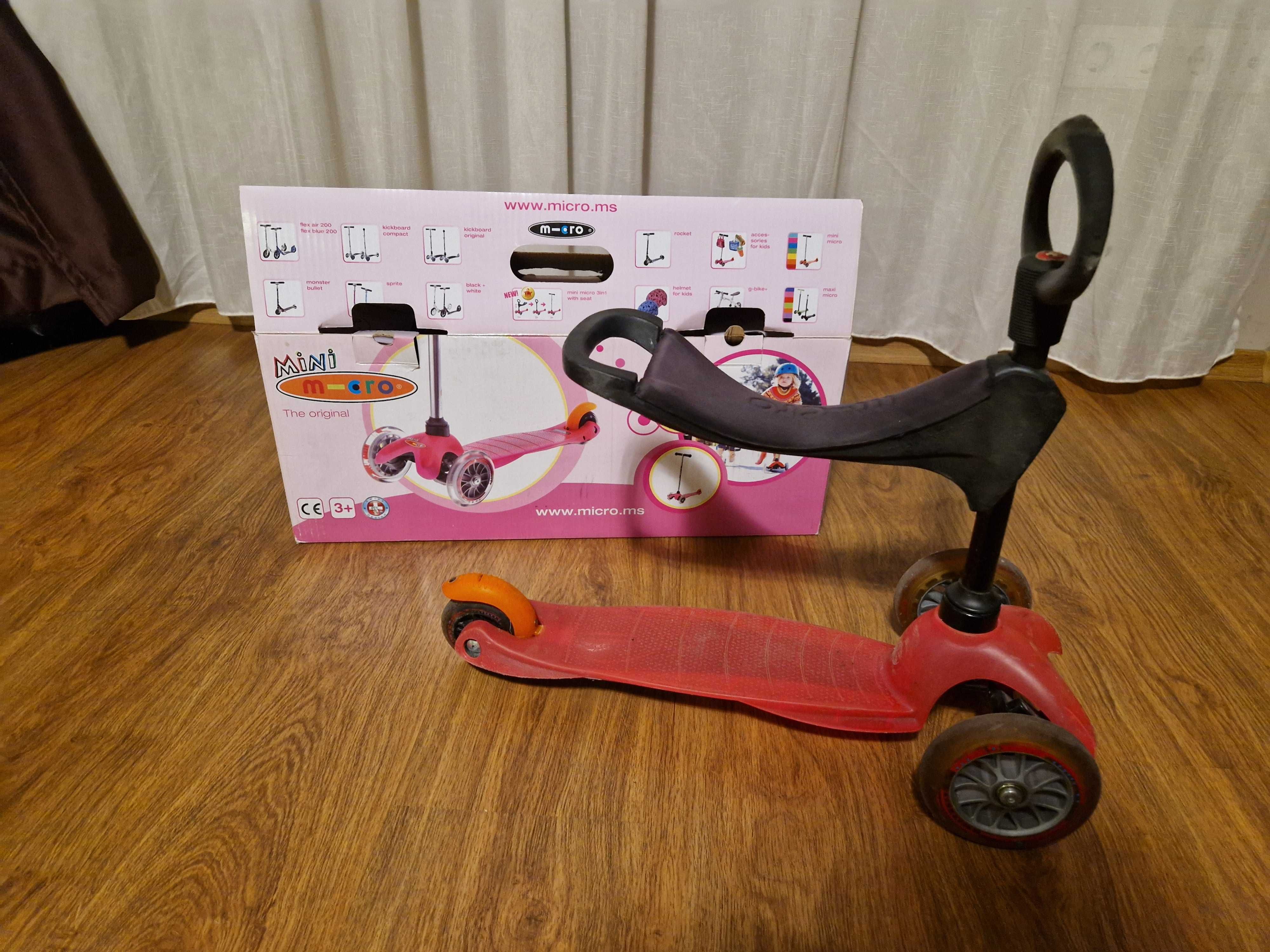 Детска тротинетка  Micro 3 in 1 + каска