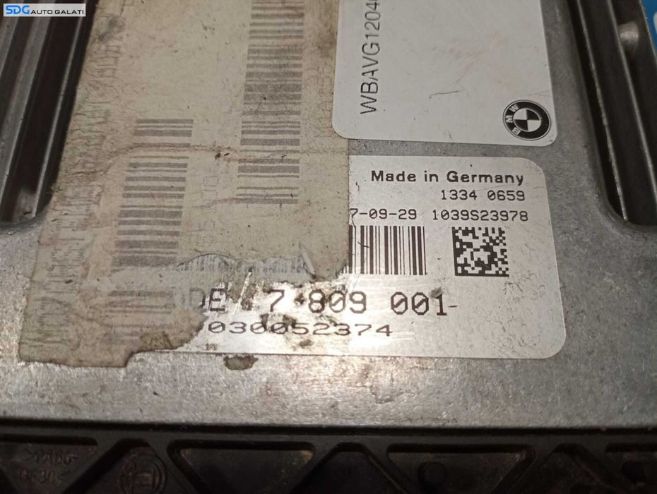 ECU Calculator Motor BMW Seria 3 E90 320 2.0 D N47 2007 - 2011 Cod 7809001 [M5977]