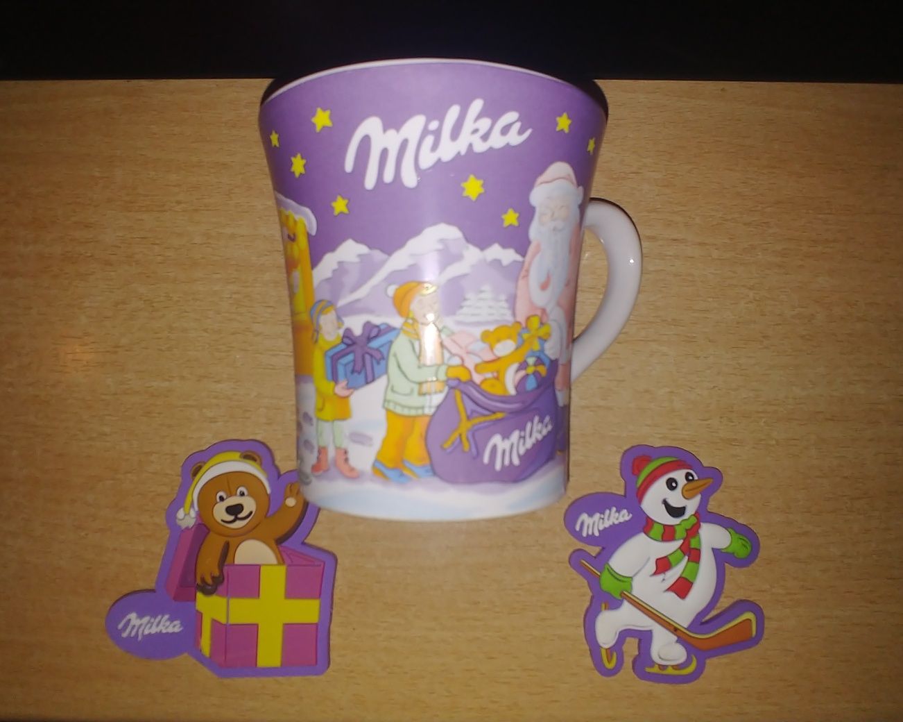 Милка Milka Frida, чаша и два магнита