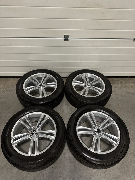 Jante 18 ORIGINALE VW Tiguan R-Line Iarna 235/55/18 Allspace Volkswage