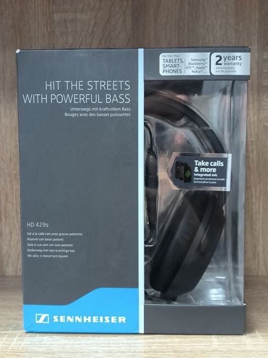 Căști Over-Ear cu fir Sennheiser HD429S, Cod 93989