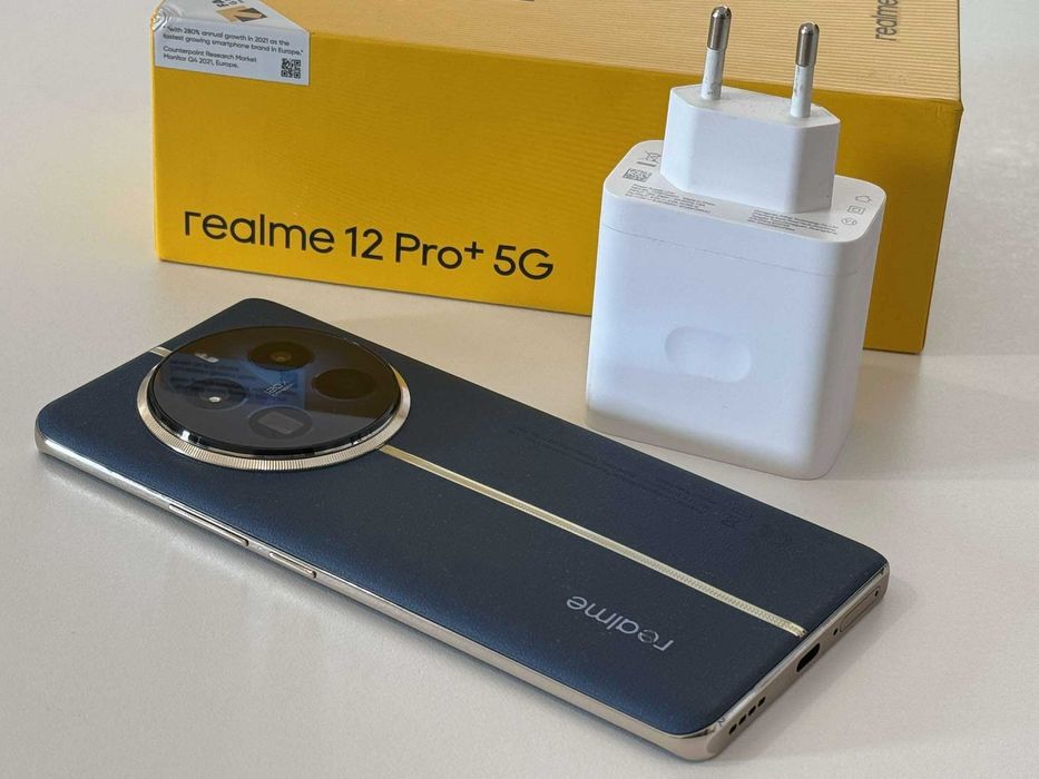 Бартер! НОВ! Realme 12 Pro Plus + 512/12GB Submarine Blue (Син)
