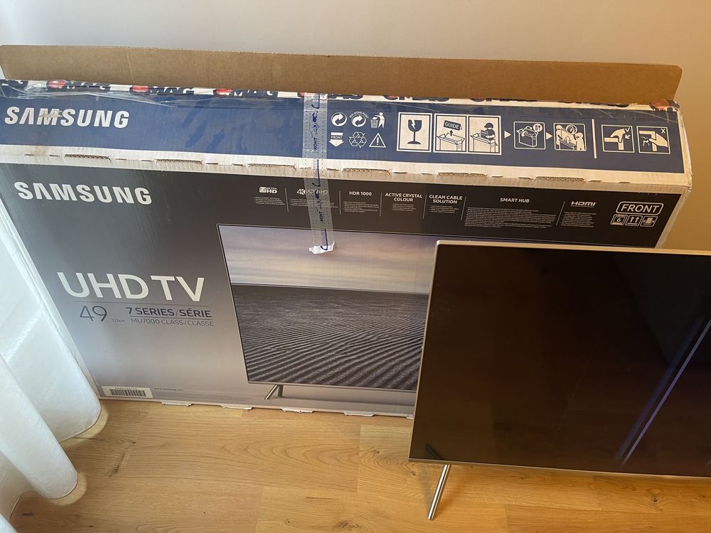 Продавам телевизор Samsung 49" 7 Series MU7000 Цена: 79 лв