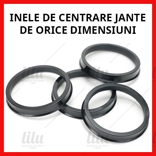 Inele de centrare jante pentru orice masina la comanda