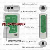 Aparat Profesional Verificare Cabluri De Internet Rj45