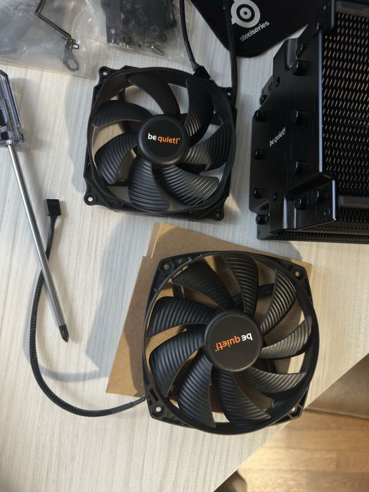Vând cooler procesor BeQuiet! Dark Rock PRO 4, recom pt Ryzen 9 si i9