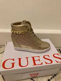 GUESS gold shoes