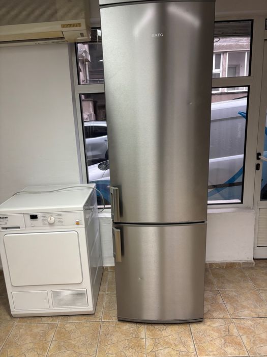 Хладилник AEG инокс