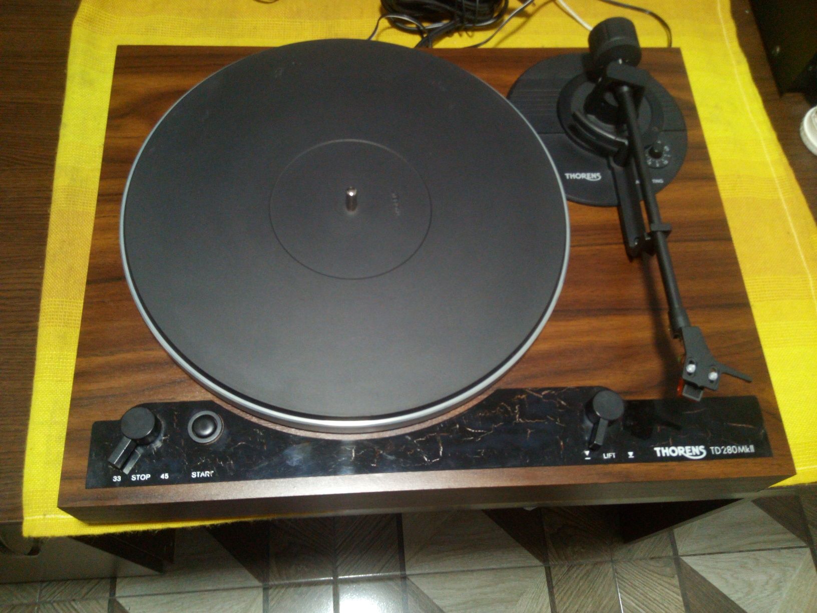 Thorens TD 280 MK2 belt drive, semiautomatic