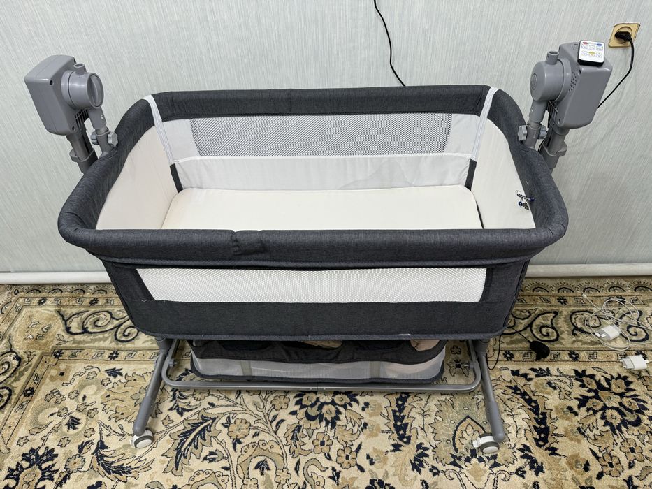 Манеж кровать электронный