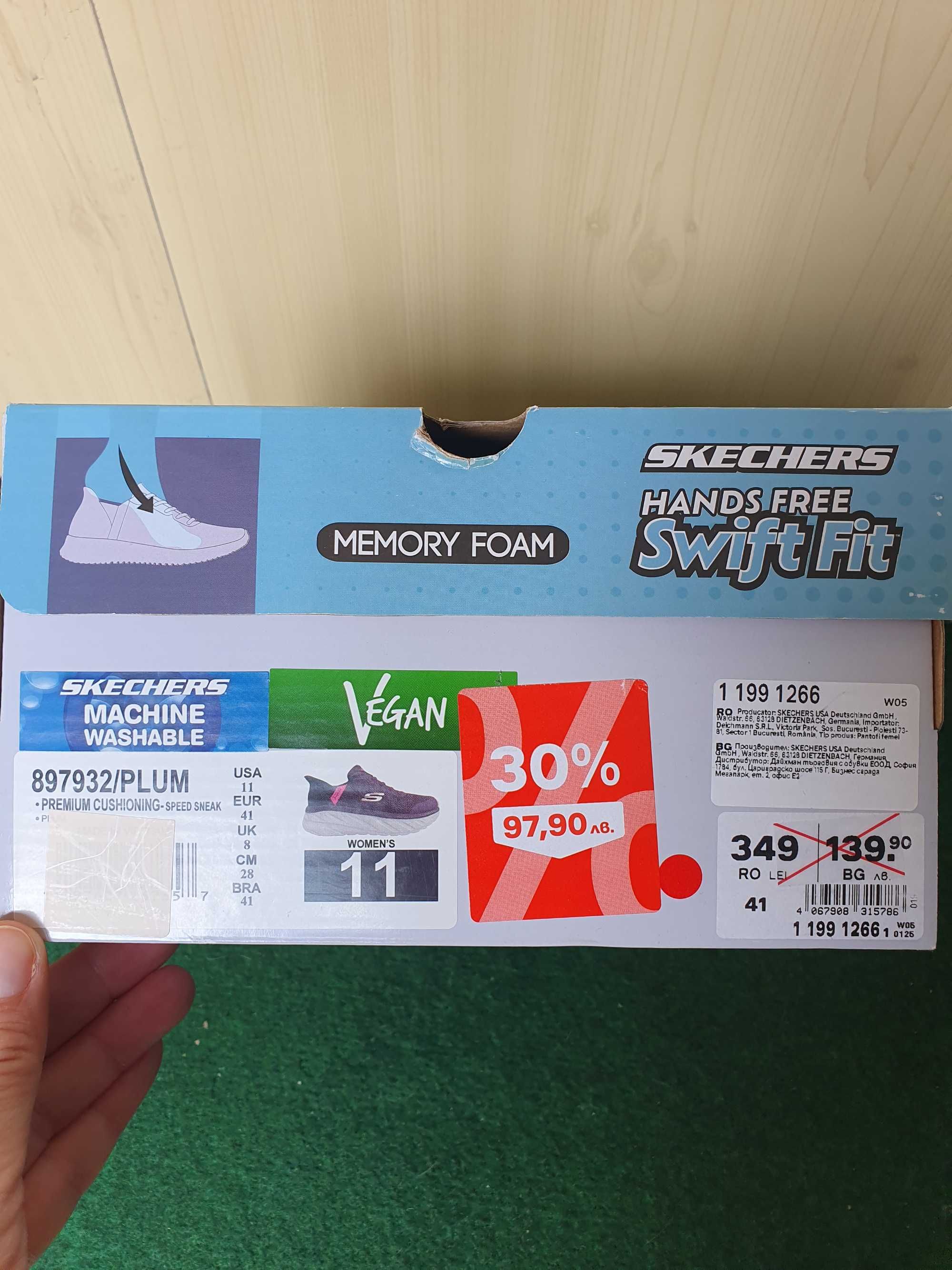 Маратонки Skechers номер 41