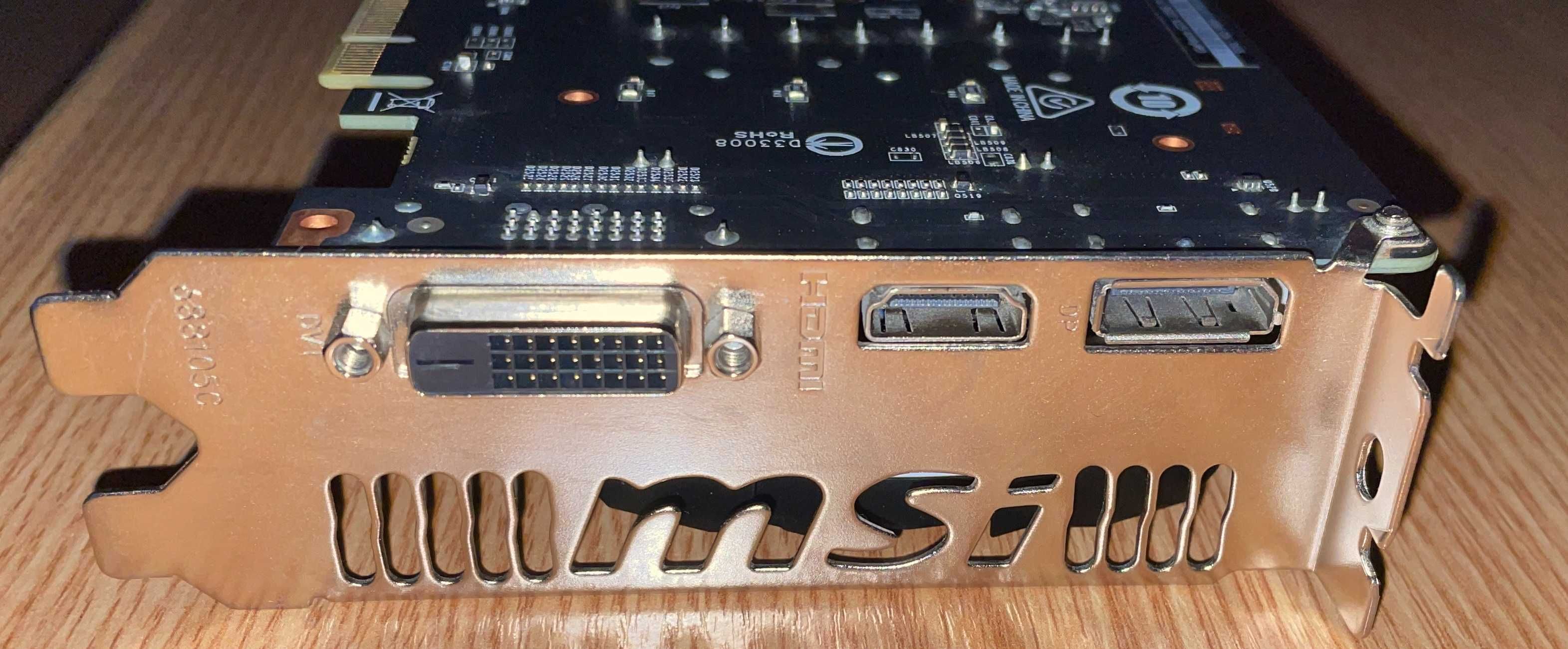 Placa video MSI Nvidia GTX 1050Ti, 4GB VRAM