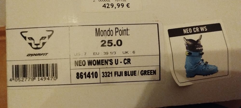Clăpari tură Dynafit Neo 39 1/3