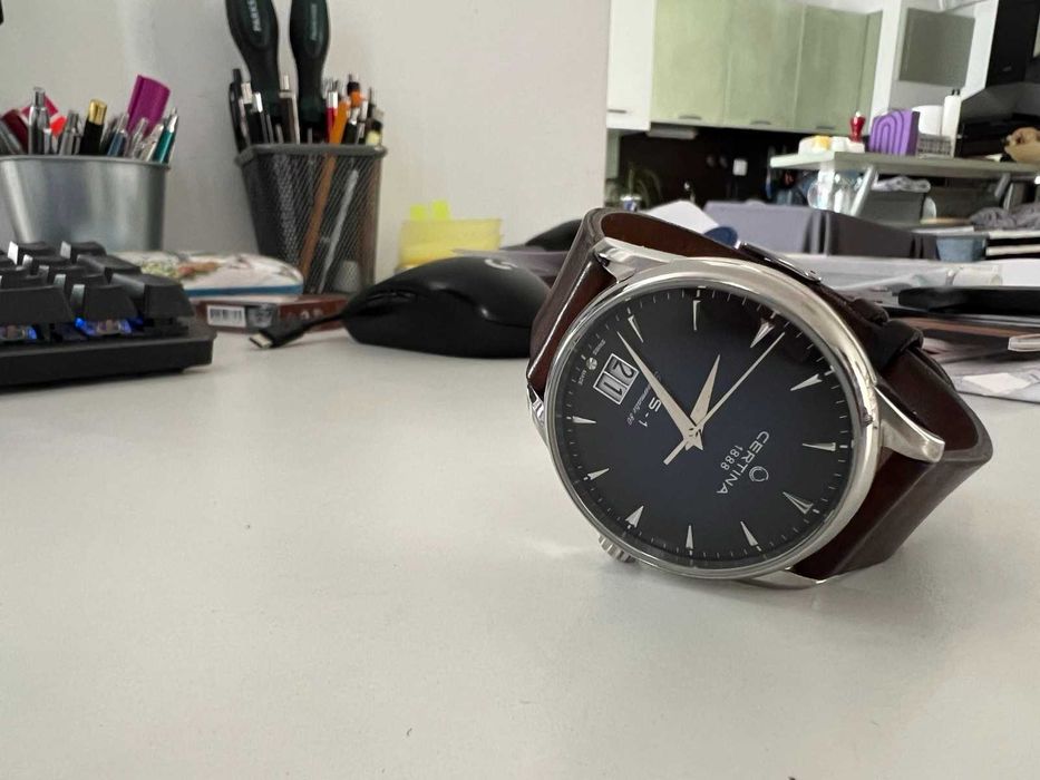 Certina DS-1 голяма дата Powermatic 80