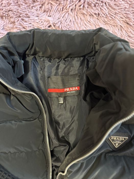 Prada черно зимно яке