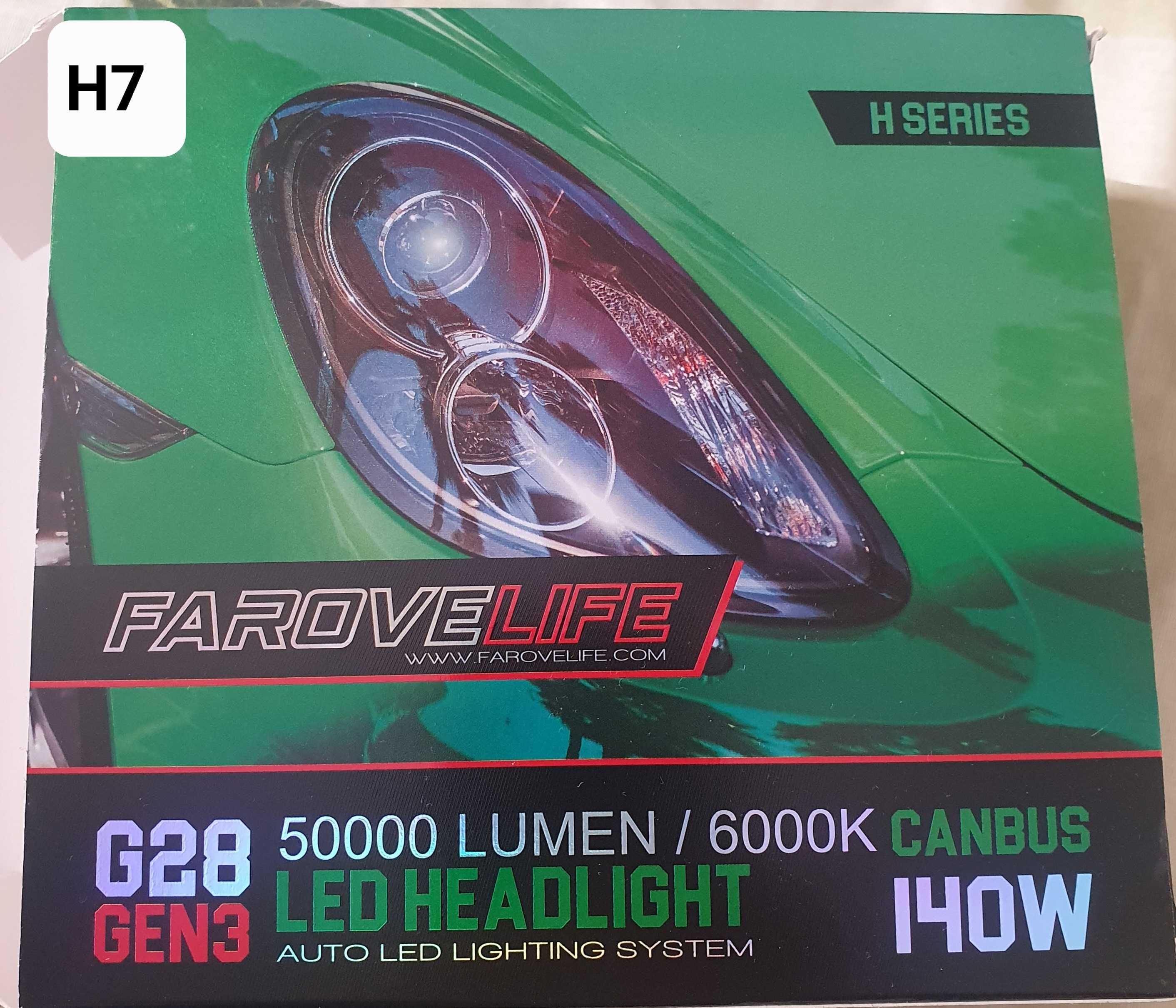 Продавам LED крушки H15, H11, H7