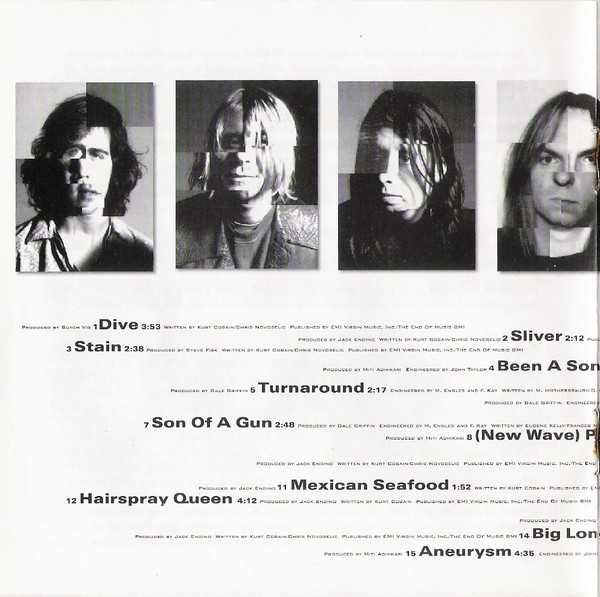 CD Nirvana - Incesticide 1992