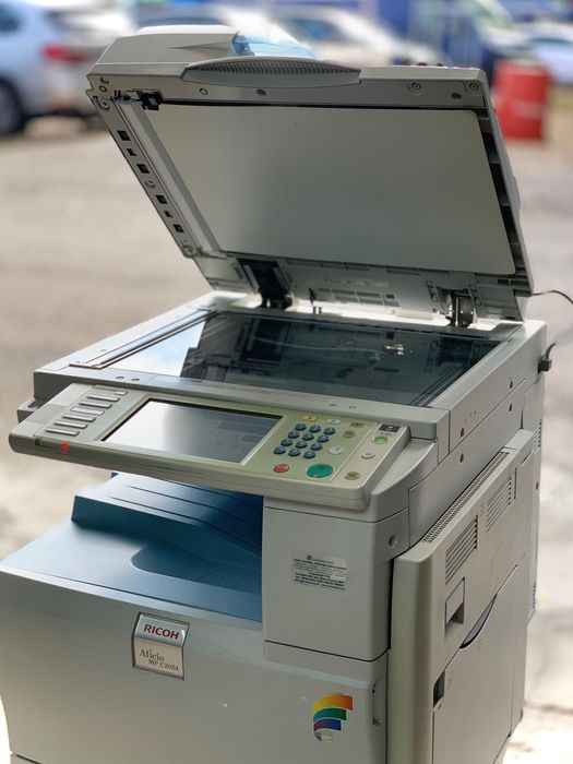 Цветен мултифункционален принтер и скенер  Ricoh Aficio MP C2051