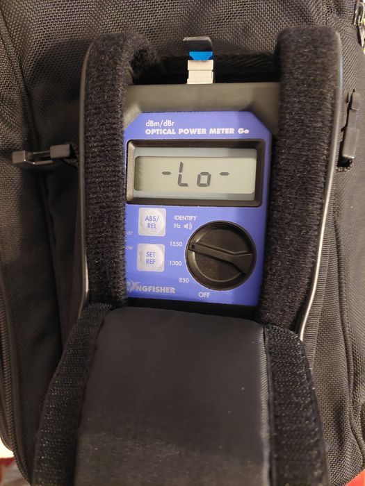 Kingfisher KI6000 tester fibra optica Fujikura Sumitomo Fitel