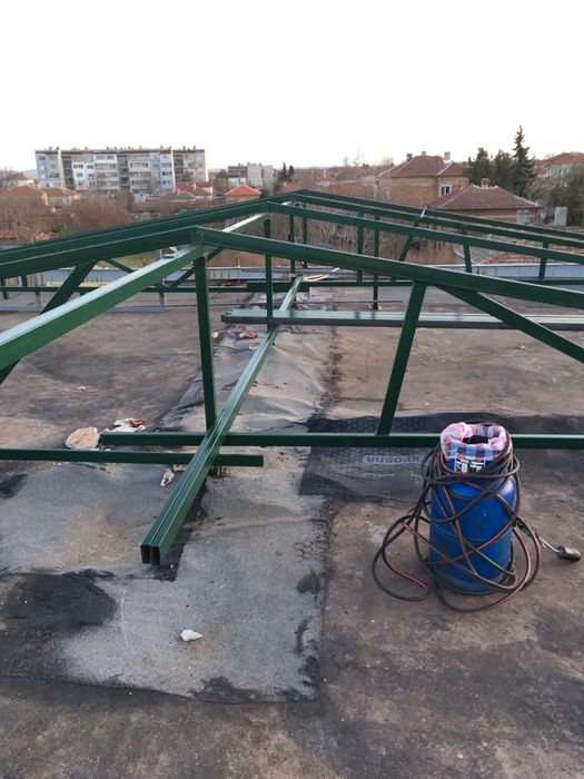 Метални Конструкции,Навеси,Къщи,Гаражи,Ферми,Халета ,Термопанели