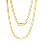 Lant din Argint Una Vida Snake Unisex, Lungime 45 cm si 60 cm