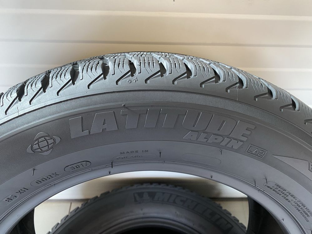 4бр зимни гуми 225/60/17/Michelin latitude alpin/dot5017г/7.5мм/