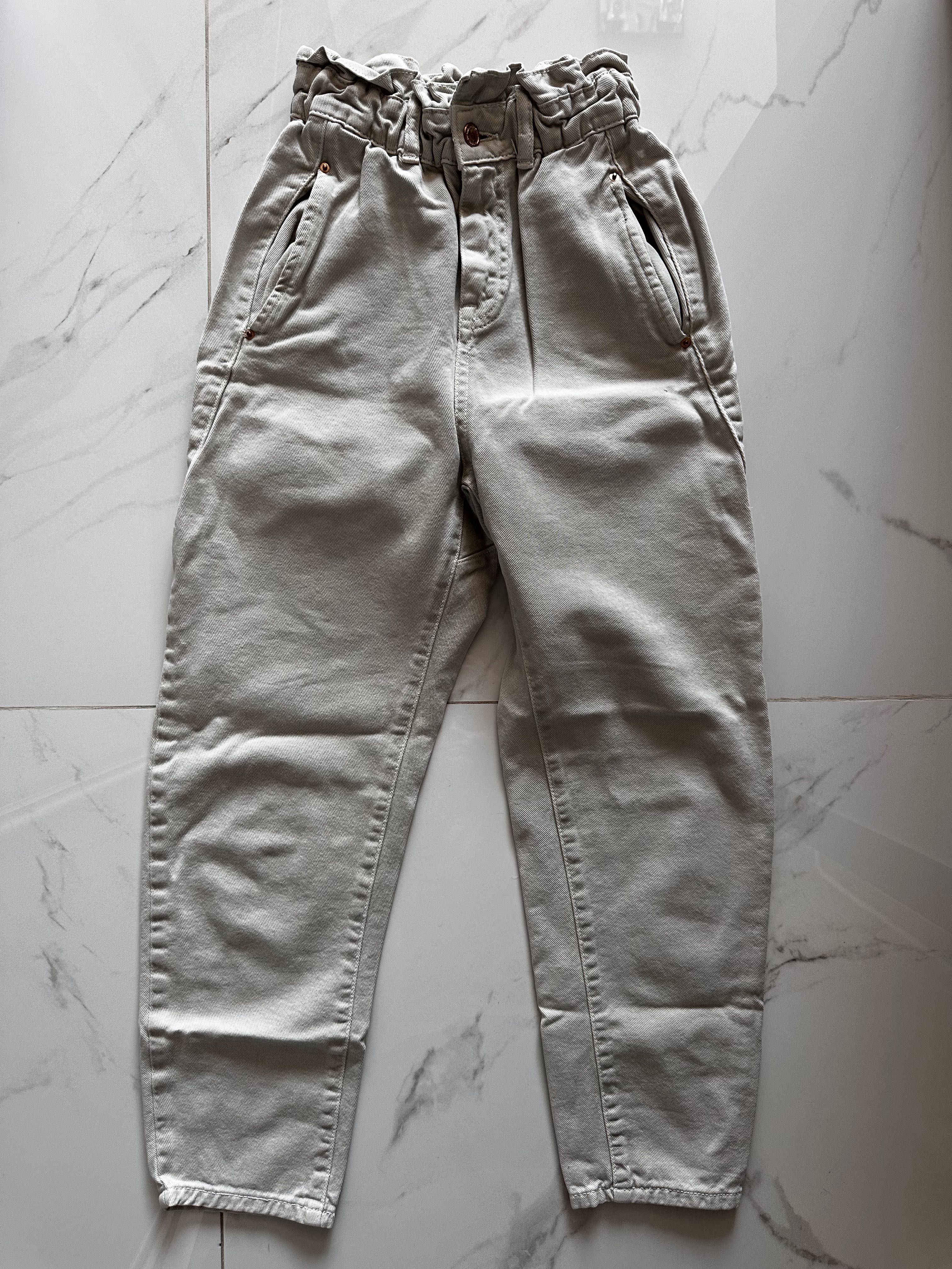 Дамски дънки тип baggy ZARA