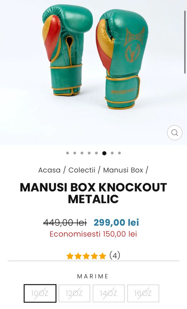 Set manusi kickbox+proteza+bandaje