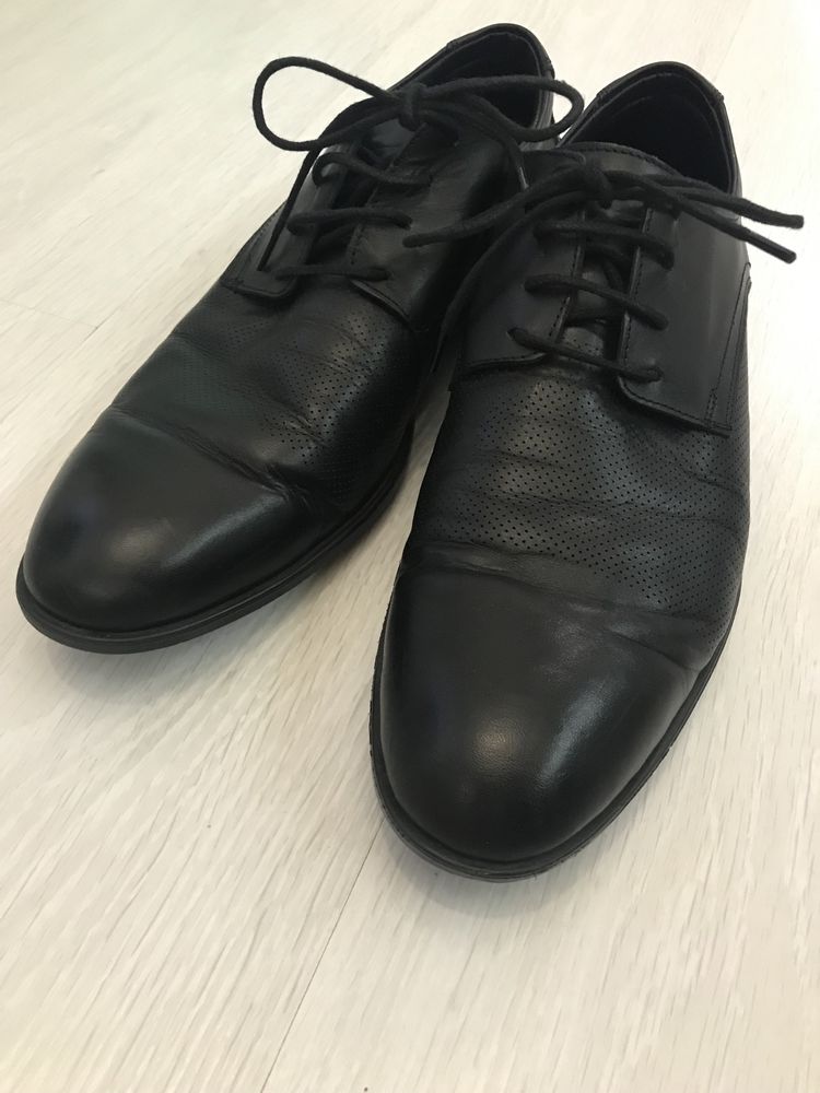 Черни мъжки официални обувки 42-ри номер