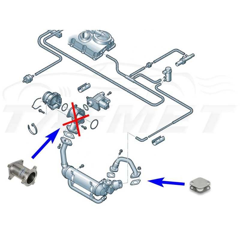 ЕГР заместител EGR Delete  Race pipe VW  1.9 2.0 TDI BLS BMM BMM BMP