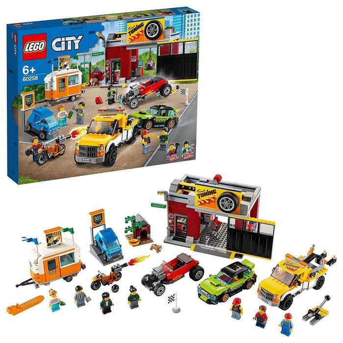 НОВО LEGO City 60258 - Tuning Workshop - 199 лв.