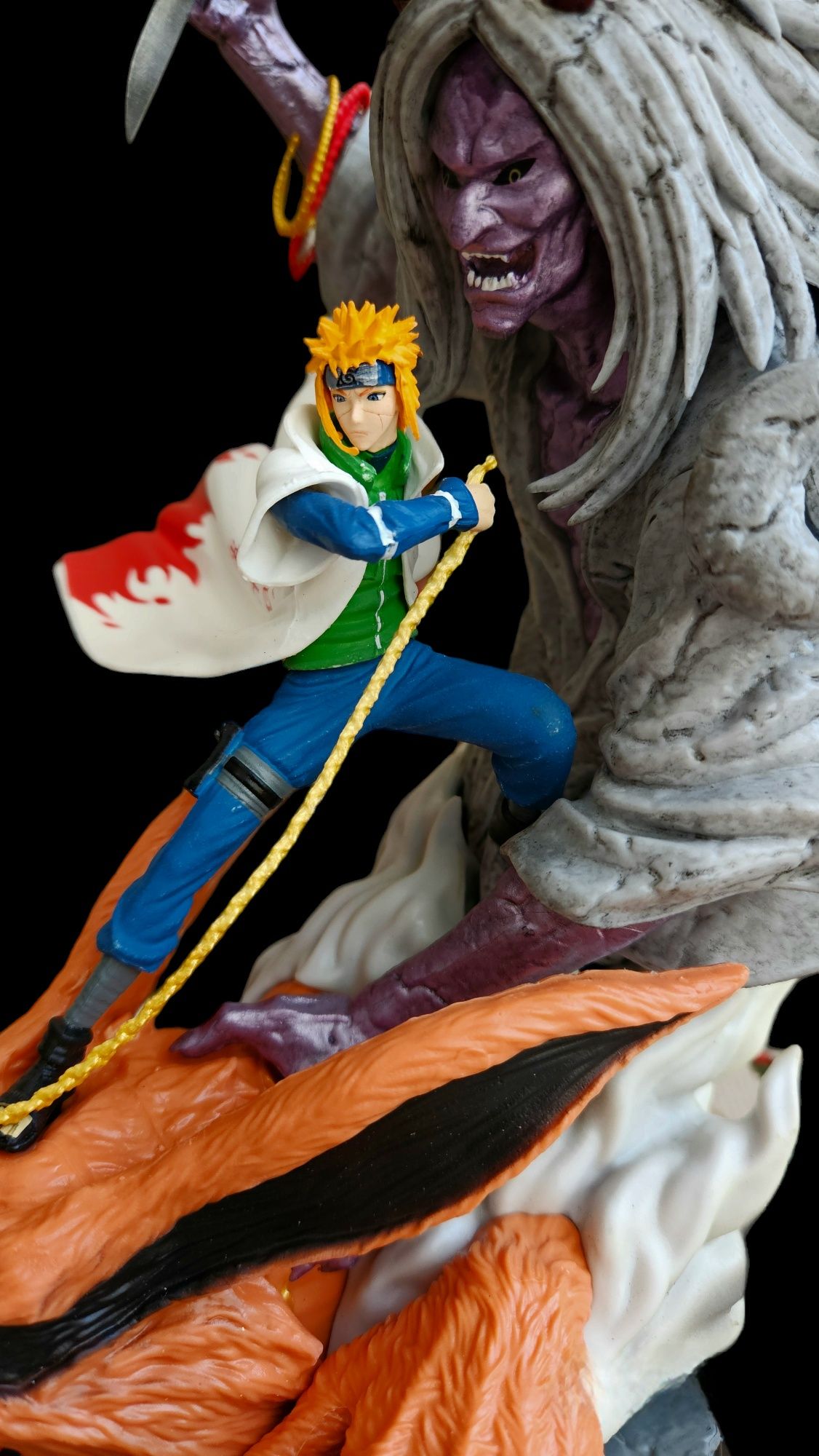 Фигура Naruto - Minato Namikaze x Kurama 30cm