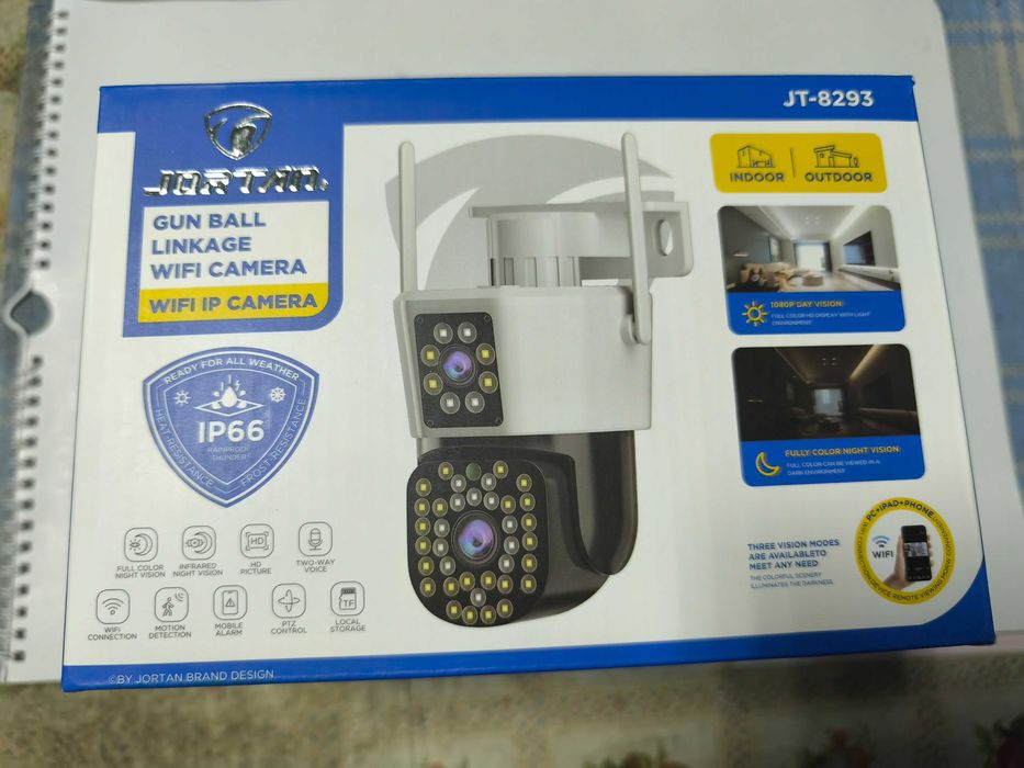 Camera supraveghere Jortan IP wifi dubla