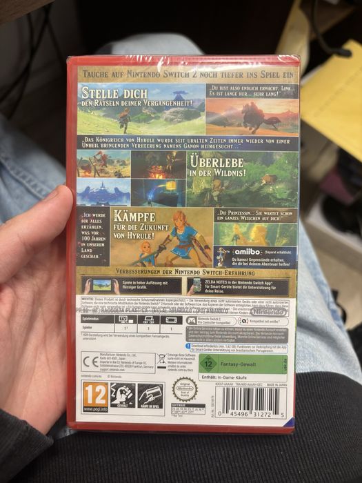 Joc Nintendo Switch 2 Zelda Breath of the Wild Nou