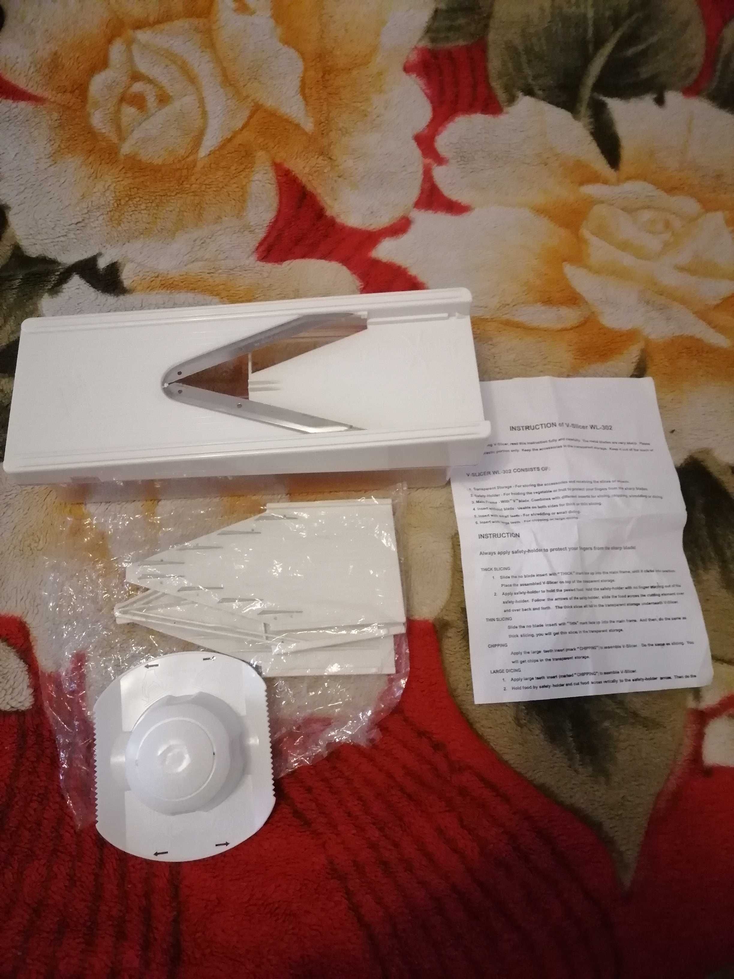 V-Slicer 6 in 1 Set feliator fructe și legume Original made în Japan