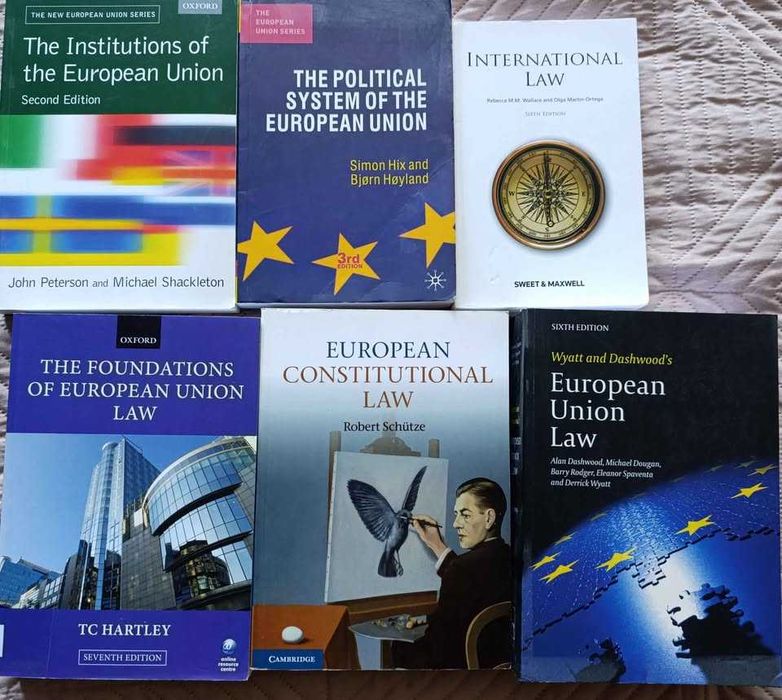 Книги - право на Европейския съюз и международно право (на англ. език)
