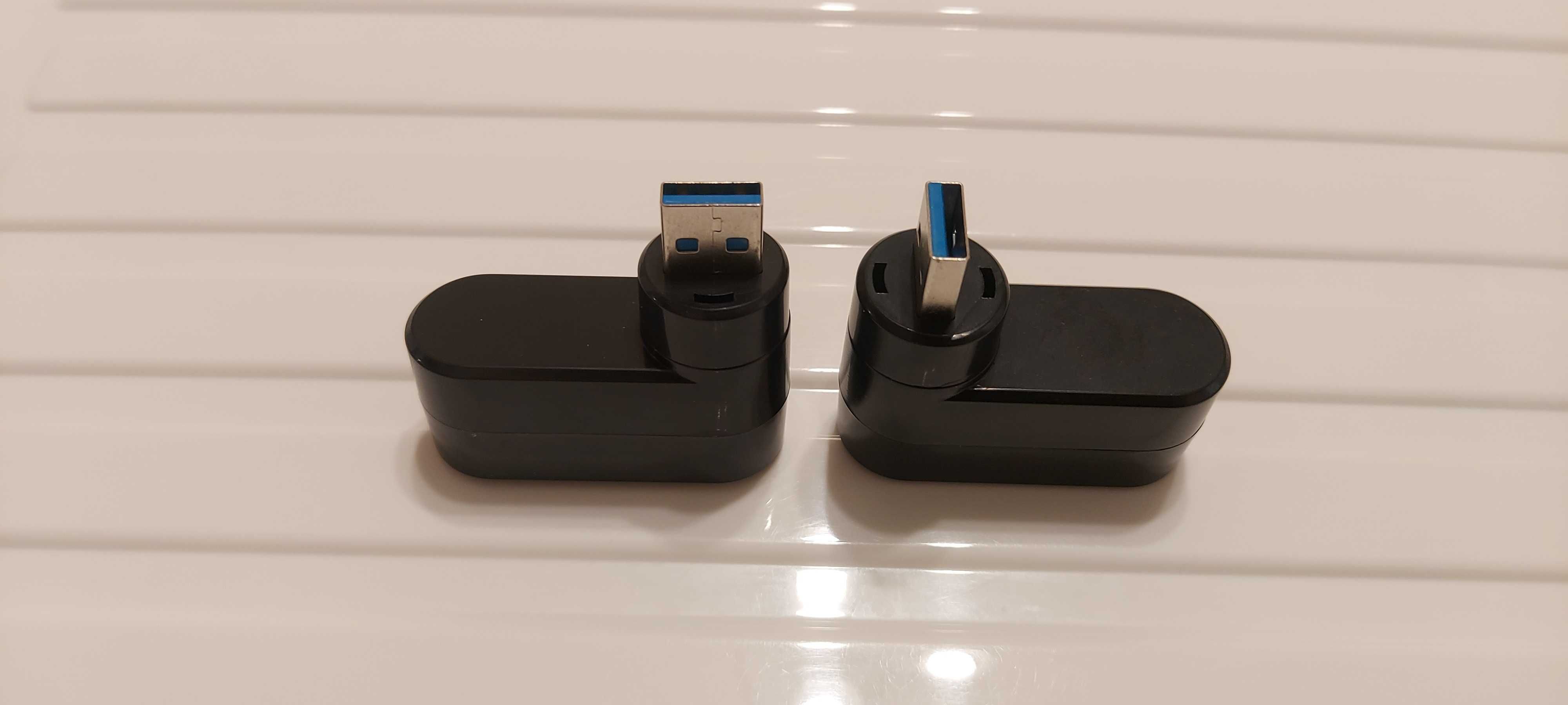 USB HUB 3.0/2.0-USB АДАПТЕР-Сплитер-USB Разклонител-със завъртащо рамо