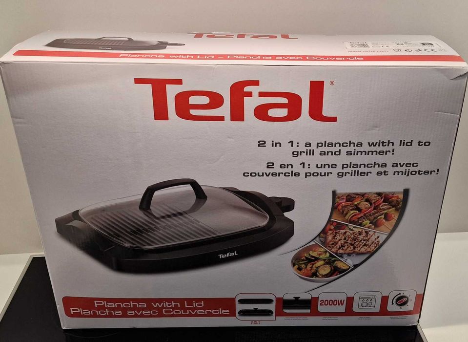 Електрическа грил-скара Tefal CB6A0830 Plancha Compact