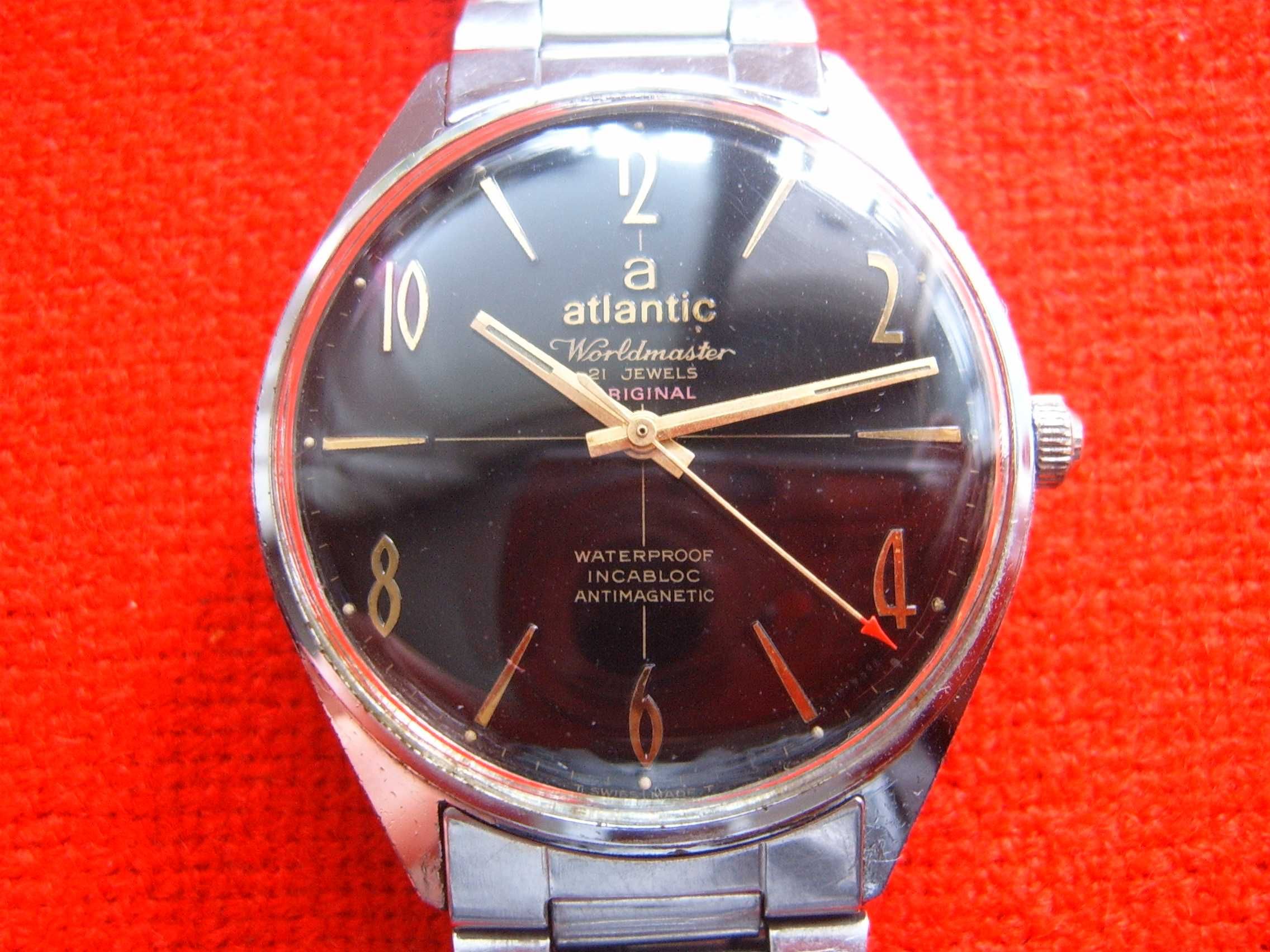 Original Atlantic 21 Jewels Unitas 6300N   -отличен,класика!