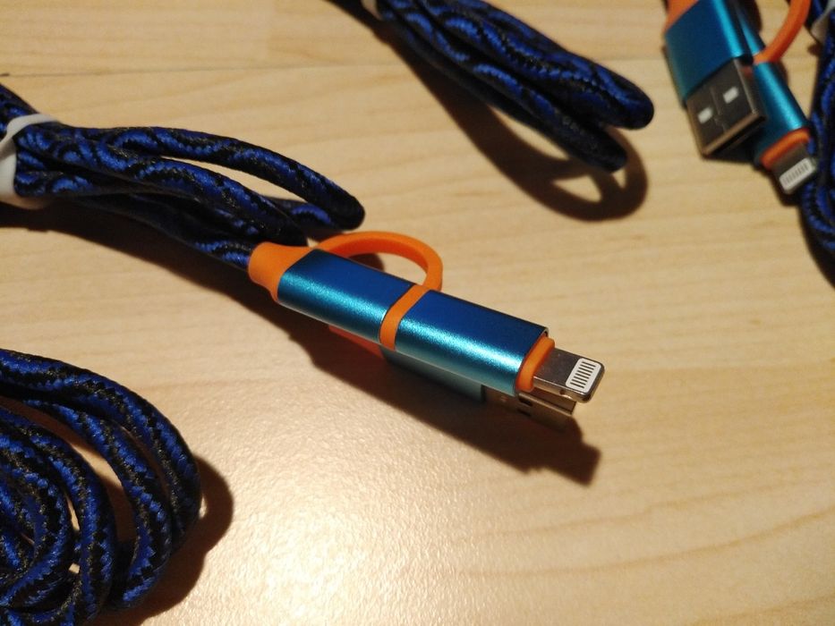 Кабели 2в1 Micro usb/iPhone 5/6/7/8 и други