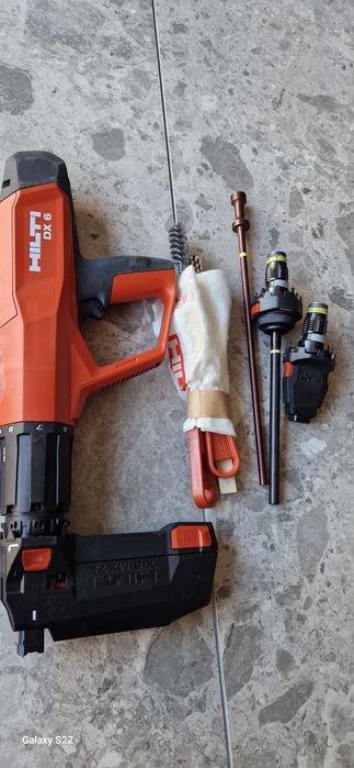 Hilti pistol de cuie pe capse