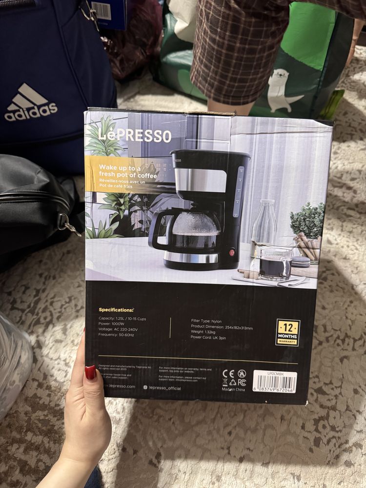 Капельная кофеварка LePresso с интеллектуальными функциями