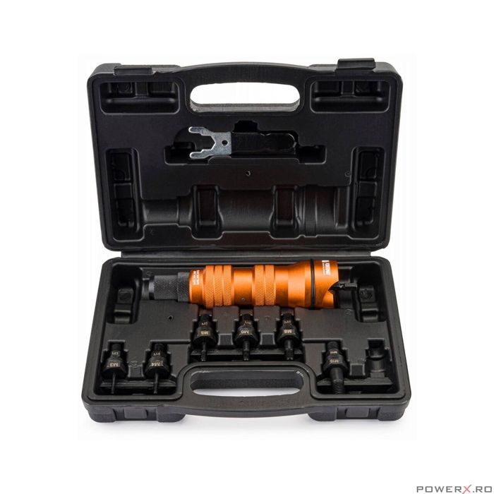 Set adaptor bormasina pentru nituit, Powermat
