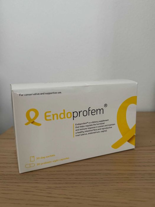 Endoprofem – 30 plicuri + 30 capsule | Nou, sigilat, exp. 08/2026